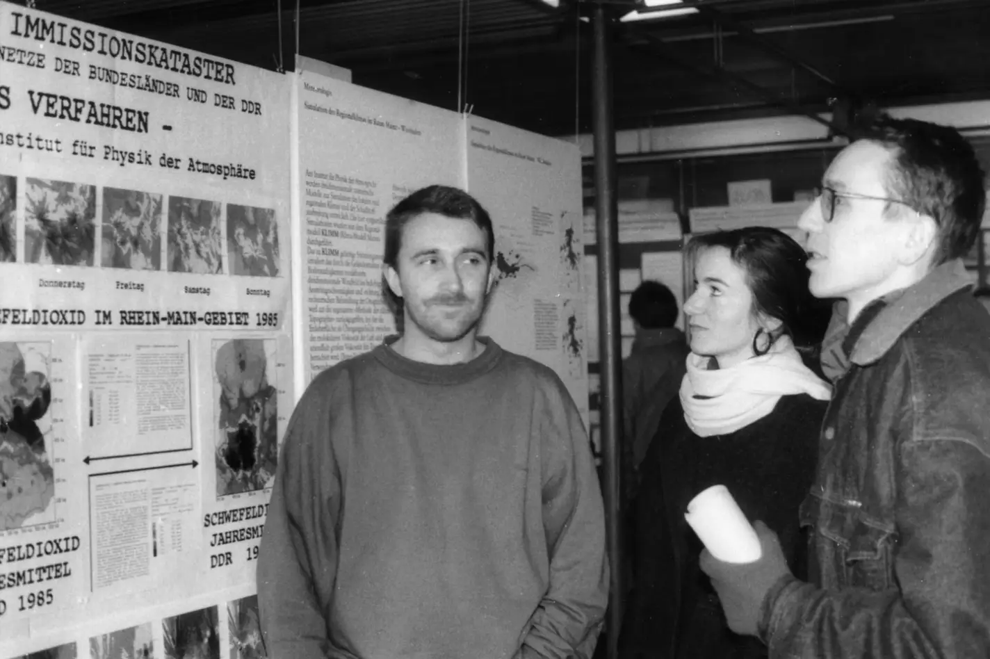 Projektvorstellung von Physikstudierenden 1991